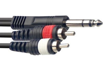  Stagg SYC3/PS2CM E 6.3  - 2xRCA (3 , )