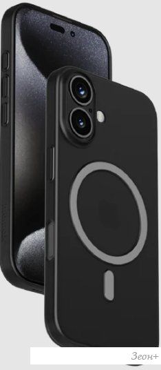 Чехол для телефона Momax CaseForm Lite для iPhone 16 MTAP24SD (черный)
