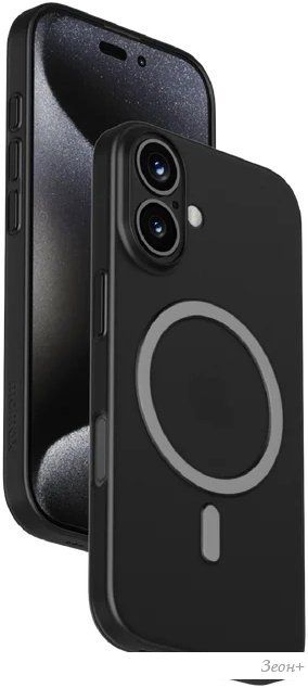 Чехол для телефона Momax CaseForm Lite для iPhone 16 Plus MTAP24LD (черный)