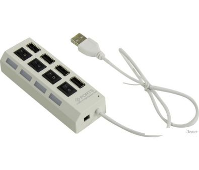 USB- SmartBuy SBHA-7204-W