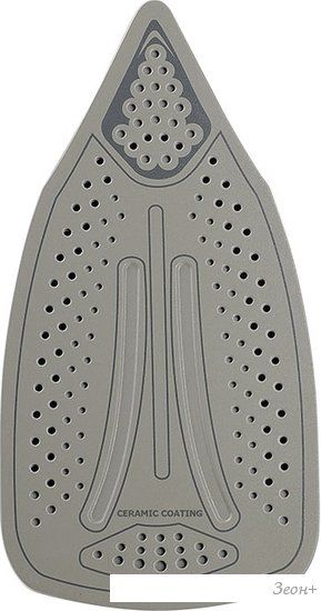 Утюг Delta Lux DL-712 (белый/голубой)