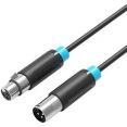 Кабель Vention BBFBI XLR - XLR (3 м, черный)