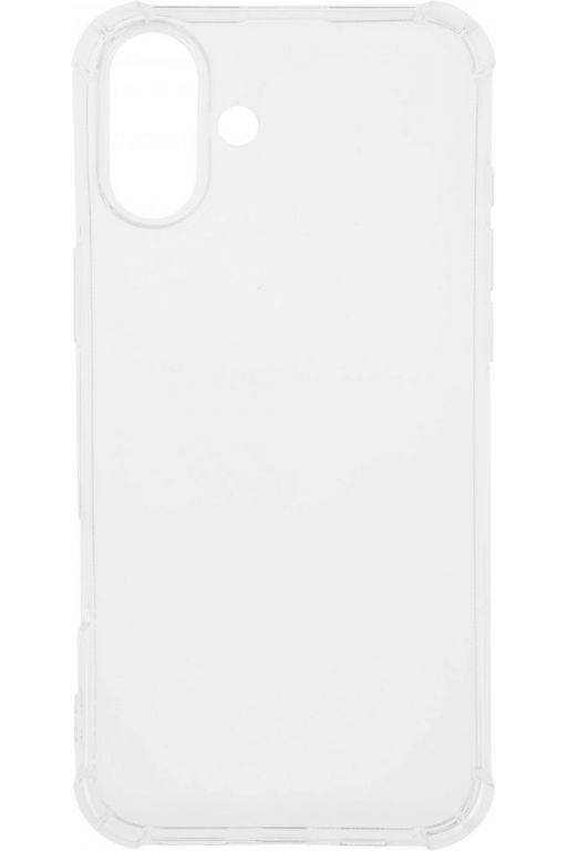 Чехол (клип-кейс) BoraSCO для Apple iPhone 16 Plus Bumper Case прозрачный (73520)