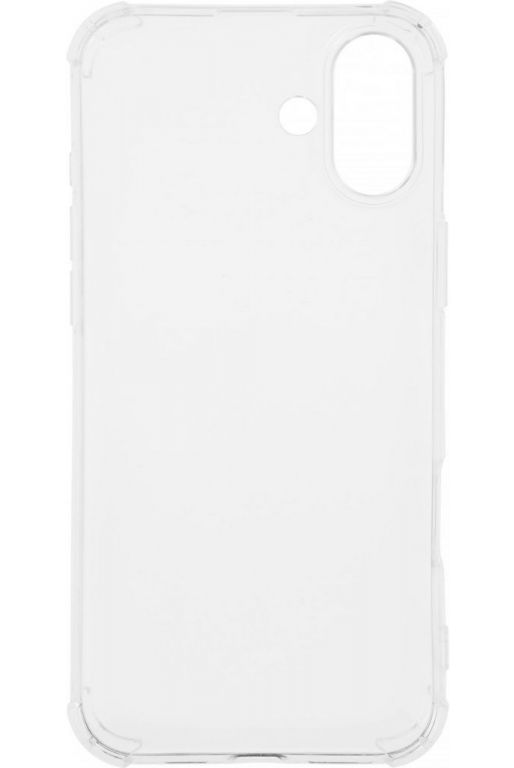 Чехол (клип-кейс) BoraSCO для Apple iPhone 16 Plus Bumper Case прозрачный (73520)