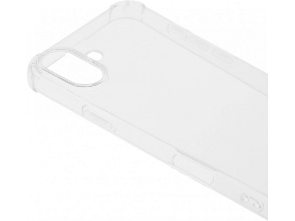 Чехол (клип-кейс) BoraSCO для Apple iPhone 16 Plus Bumper Case прозрачный (73520)