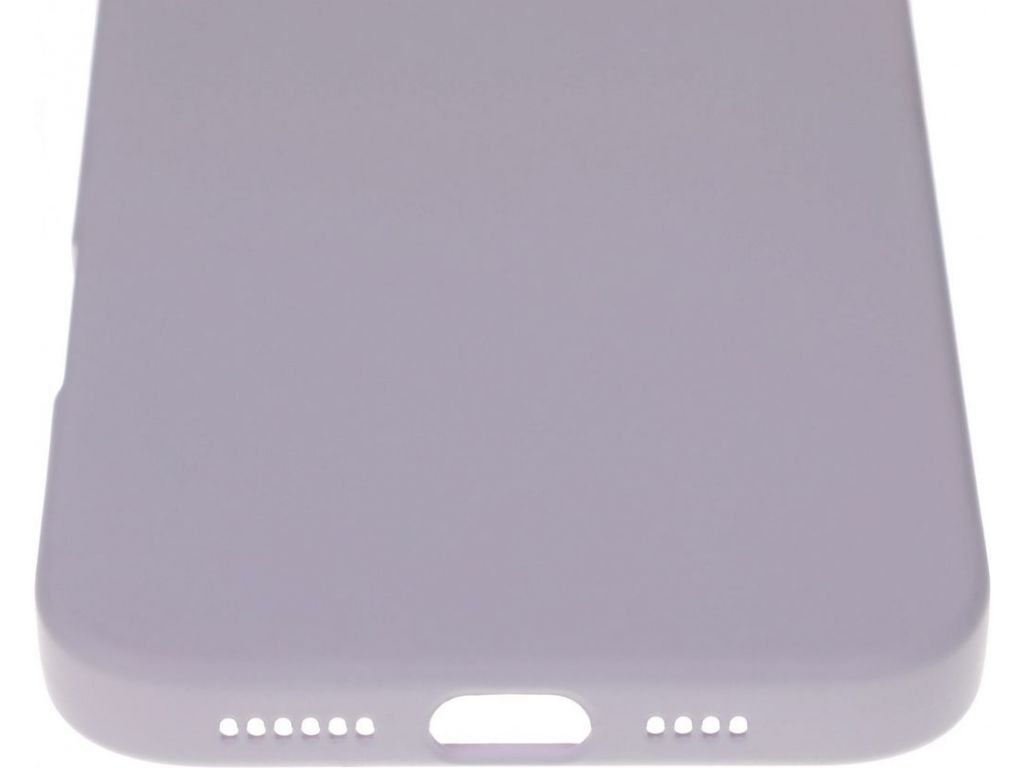 Чехол (клип-кейс) BoraSCO для Apple iPhone 16 Plus Microfiber Case лавандовый (73686)