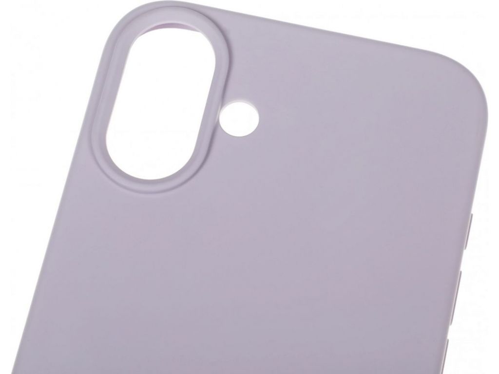 Чехол (клип-кейс) BoraSCO для Apple iPhone 16 Plus Microfiber Case лавандовый (73686)