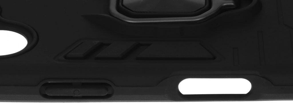 Чехол (клип-кейс) BoraSCO для Apple iPhone 16 Anti-Shok Case черный (74537)
