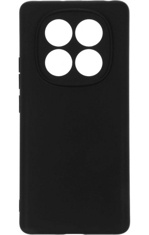 Чехол (клип-кейс) BoraSCO для Xiaomi Redmi Note 14 Pro 4G Silicone Case черный (74848)