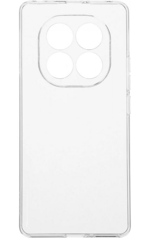 Чехол (клип-кейс) BoraSCO для Xiaomi Redmi Note 14 Pro 4G Silicone Case прозрачный (74847)