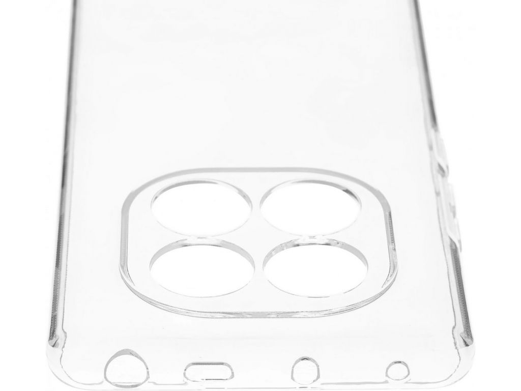 Чехол (клип-кейс) BoraSCO для Xiaomi Redmi Note 14 Pro 4G Silicone Case прозрачный (74847)