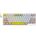 Клавиатура Redragon Fizz Pro (белый/желтый/серый)