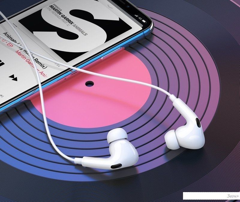 Наушники Borofone BM100 Pro USB Type-C (белый)