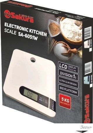 Кухонные весы Sakura SA-6051W