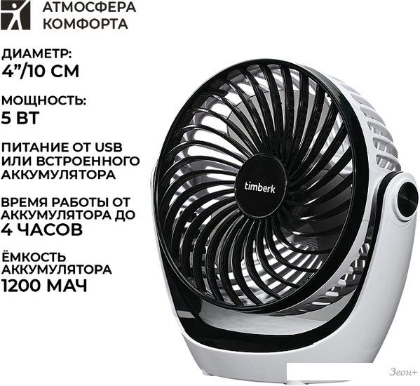 Вентилятор Timberk T-DF421