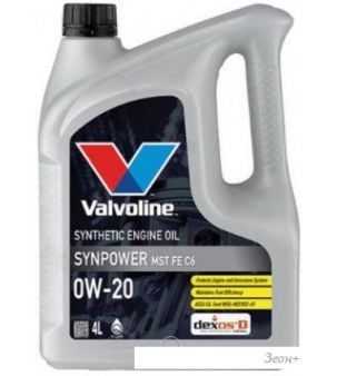   Valvoline SynPower MST FE C6 0W-20 4