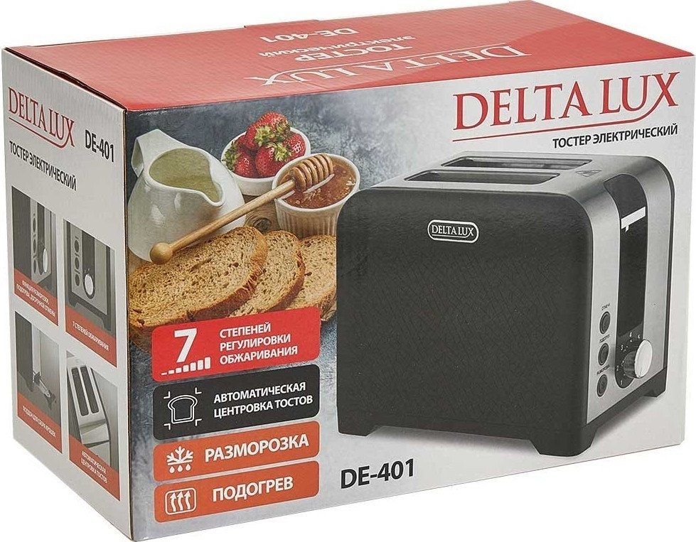 Тостер Delta LUX DE-401