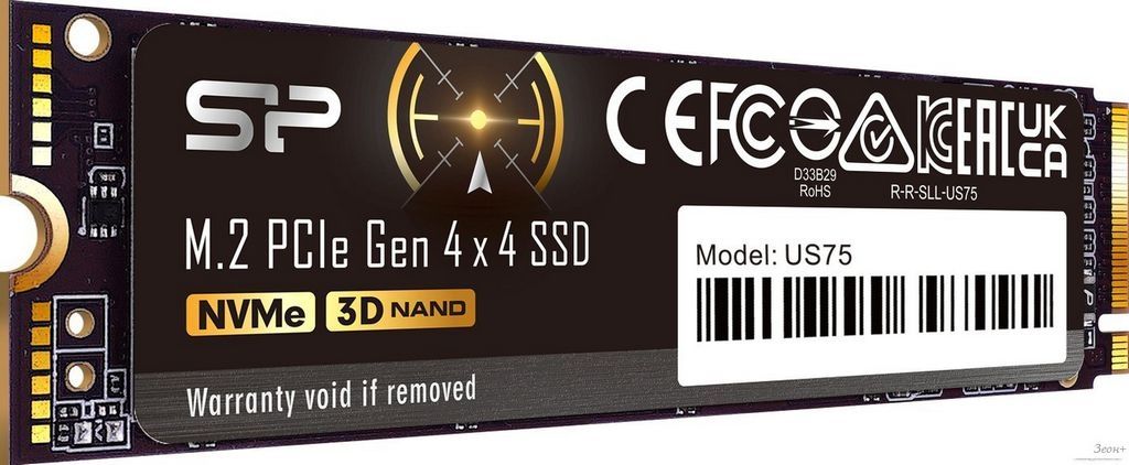 SSD Silicon-Power US75 4TB SP04KGBP44US7505