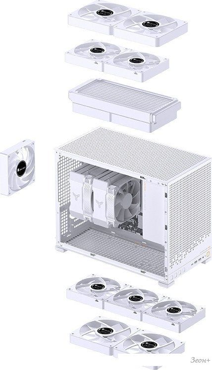 Корпус Jonsbo D32 Pro (белый)