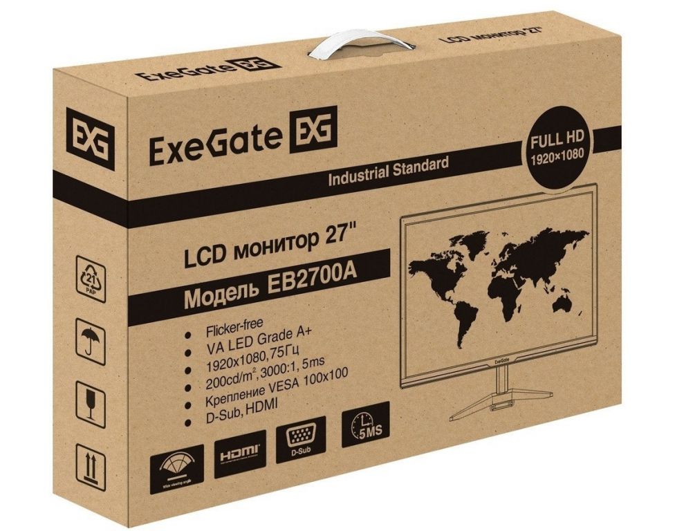 Монитор ExeGate EB2700A EX297312RUS