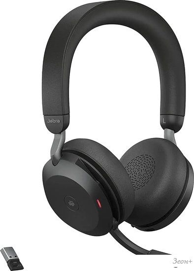 Офисная гарнитура Jabra Evolve2 75 MS Stereo USB-A (черный)