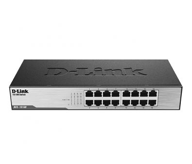 Неуправляемый коммутатор D-Link DES-1016D/I1A