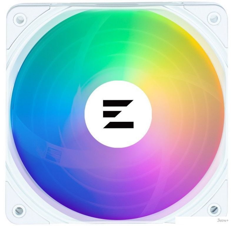 Вентилятор для корпуса Zalman ZM-AF120 ARGB (белый)