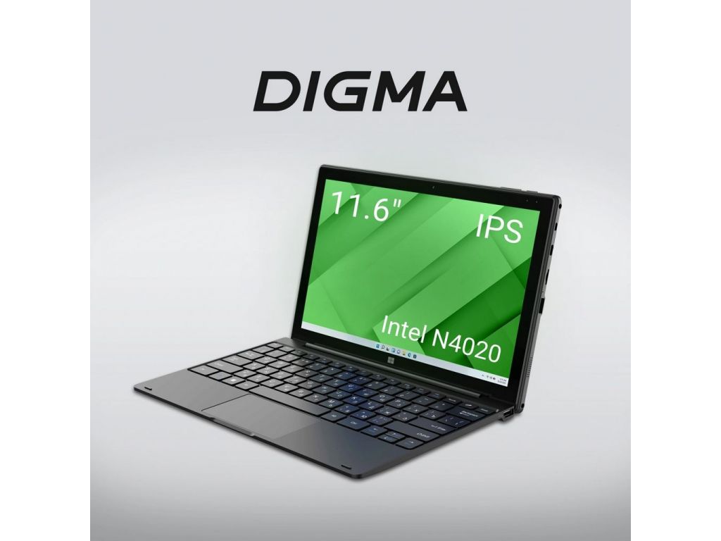 Планшет Digma EVE 1496E 8GB/256GB (с клавиатурой, черный)