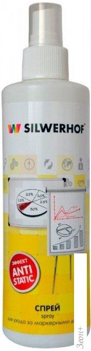 Чистящая жидкость для маркерных досок Silwerhof 671209 250 мл