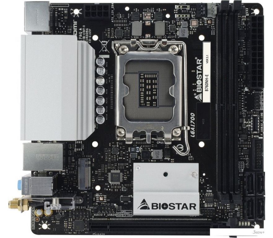 Материнская плата BIOSTAR B760NH-E Ver. 5.1