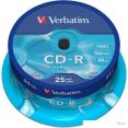 CD-R  Verbatim 700Mb Verbatim DL Extra Protection 52x CakeBox 25 . 043432