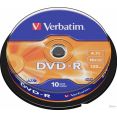 DVD+R  Verbatim 4.7Gb 16x Verbatim DL 43523 (10 .)