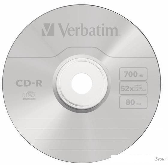 CD-R диск Verbatim 700Mb 52x 43327 (10 шт.)