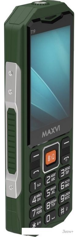 Телефон Maxvi T19 (зеленый)
