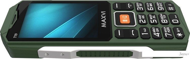 Телефон Maxvi T19 (зеленый)