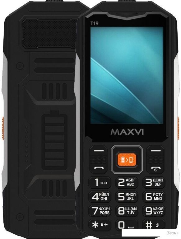 Телефон Maxvi T19 (черный)