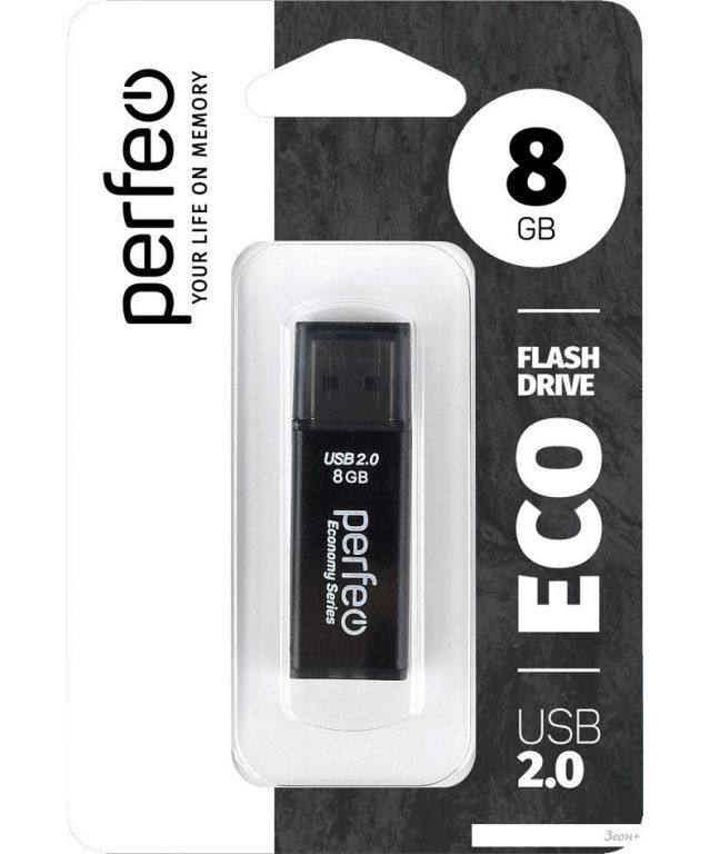 USB Flash Perfeo E03 8GB (черный)