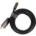Кабель VCOM D3742CH-5 HDMI - USB 2 Type-C (5 м, черный/серый)