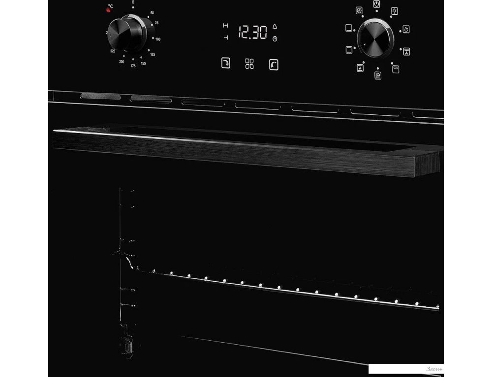 Электрический духовой шкаф Monsher MOE 6092 Noir