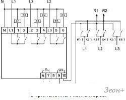 Реле контроля фаз Евроавтоматика F&F PF-452 EA04.005.004