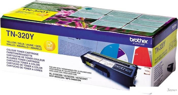 Картридж Brother TN-320Y
