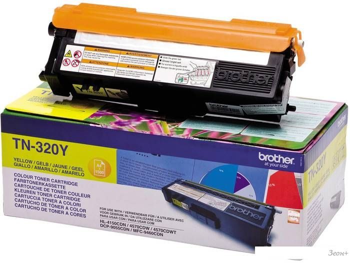Картридж Brother TN-320Y