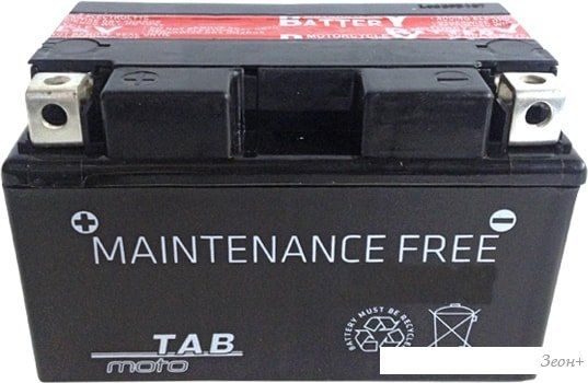 Мотоциклетный аккумулятор TAB YTX4L-BS (3 А·ч)