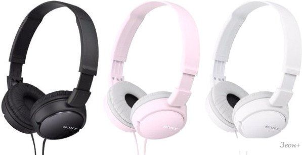Наушники Sony MDR-ZX110 (розовый)