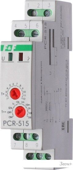 Реле времени Евроавтоматика F&F PCR-515 EA02.001.006
