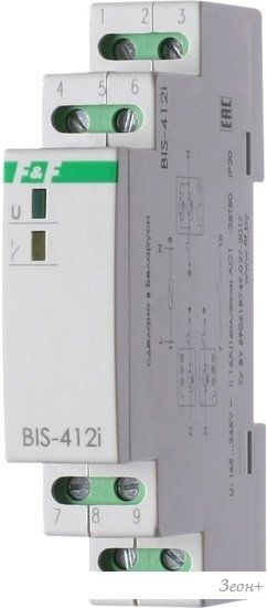 Реле импульсное Евроавтоматика F&F BIS-412i EA01.005.018