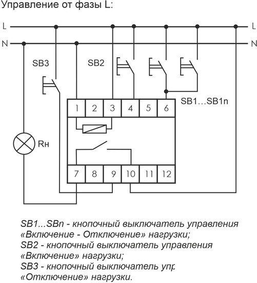 Реле импульсное Евроавтоматика F&F BIS-412i EA01.005.018