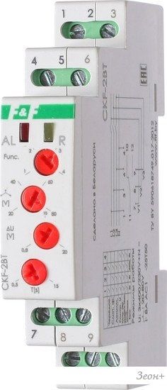 Реле контроля фаз Евроавтоматика F&F CKF-2BT EA04.003.005