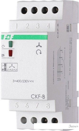 Реле контроля фаз Евроавтоматика F&F CKF-B EA04.002.002