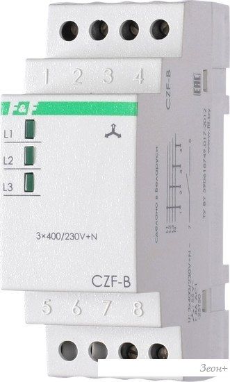 Реле контроля фаз Евроавтоматика F&F CZF-B EA04.001.002